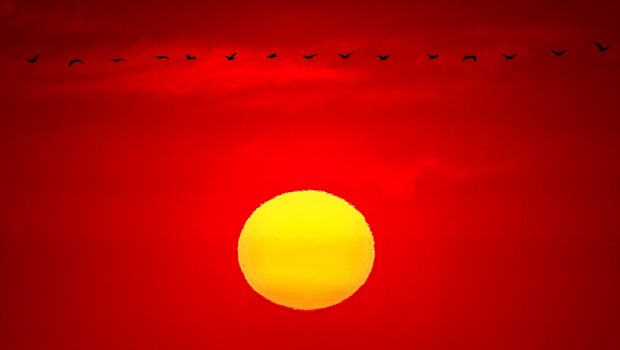 Coucher de soleil - Avril 2025